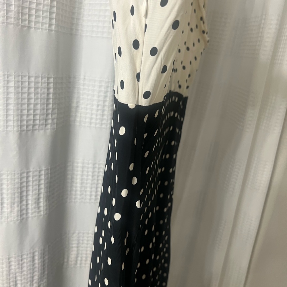 a new day Black & White Polka Dot Maxi Dress - Picture 4 of 6